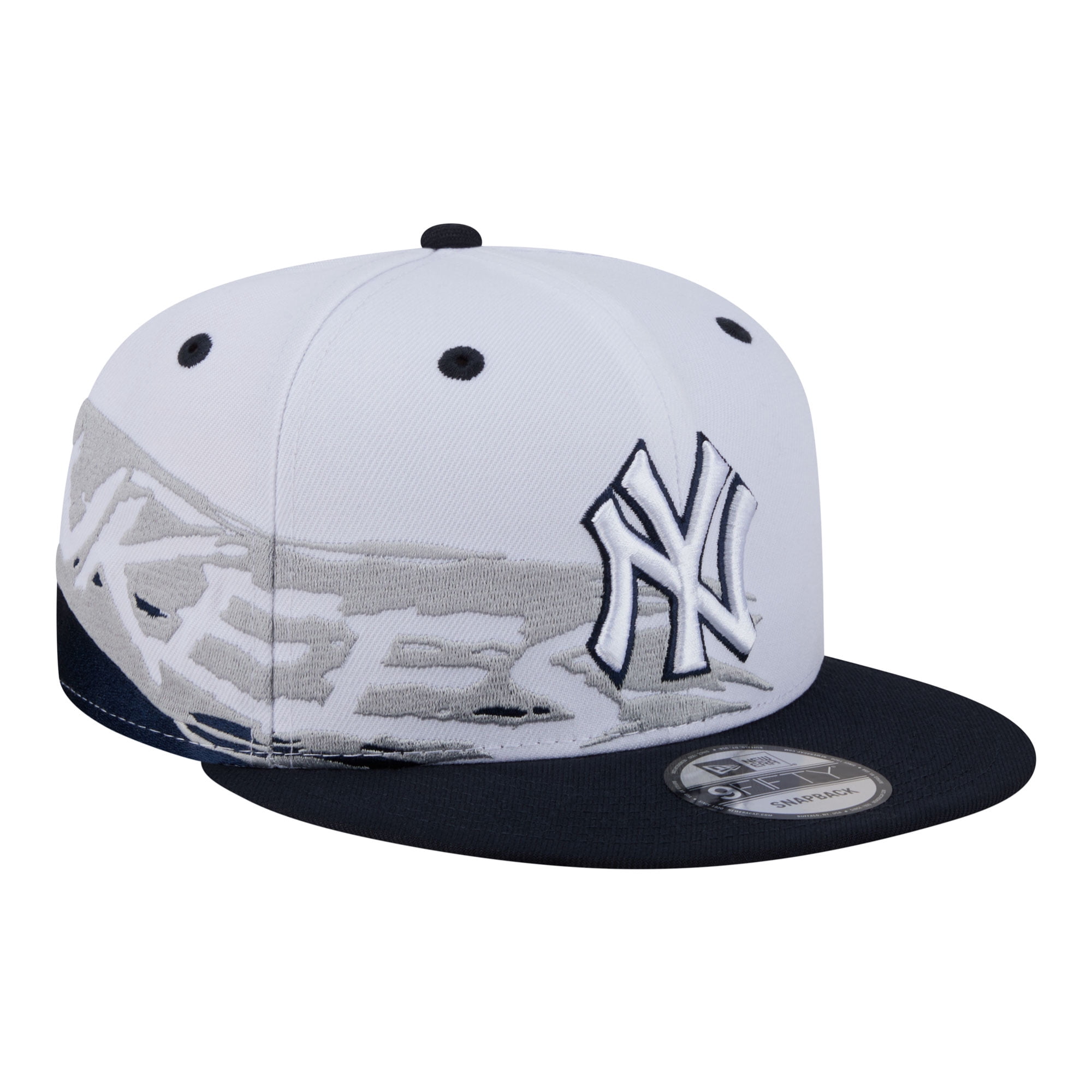 New Era Men's Fitted Baseball Cap, New York Yankees, Navy, 100