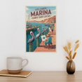 thumbnail image 3 of Vintage Retro Travel Poster Wall Art Marina Cabo San Lucas Los Cabos Mexico Harbor Scenic Birds Coastal Artwork Canvas Poster, 3 of 8