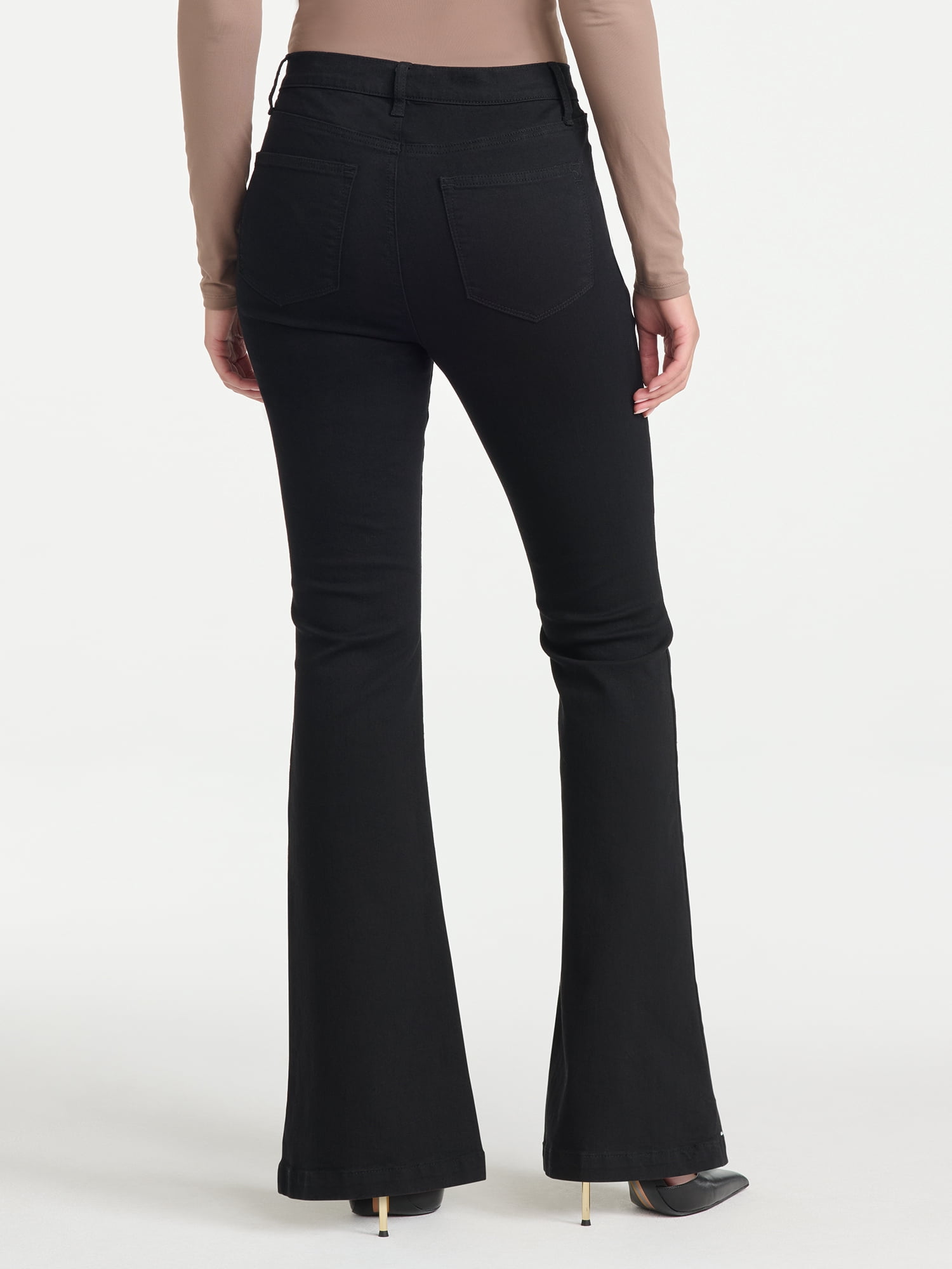 Sofia Vergara Women's Plus Size Melissa High Rise Flare Sizes 14W-26W