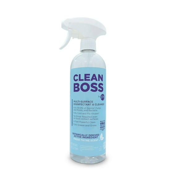 CleanBoss Multi-Surface Botanical Disinfectant, Fresh Thyme, 24 fl oz