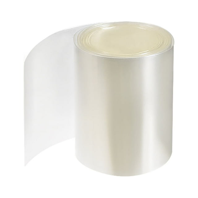 Tuberías de Termocontracción de 80 mm de Ancho Plano para Tres 18650 de 2 Metros Transparentes