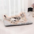 thumbnail image 4 of Yatlte Self Warming Cat Mat, Self-Warming Cat Bed Pad, Super Soft Thermal Dog Crate Bed Mat for Sleeping, Cat Blanket for Indoor Cats, Washable Outdoor Insulation for Cat House, Carrier Cat Bed, 4 of 8
