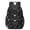 Sun and Hand, variant on Moth and Skeleton Gothic Pattern 17" School Backpacks for Teens,Waterproof Oxford Fabric,S-Shape Padded Straps for School,Travel,Hiking,Camping