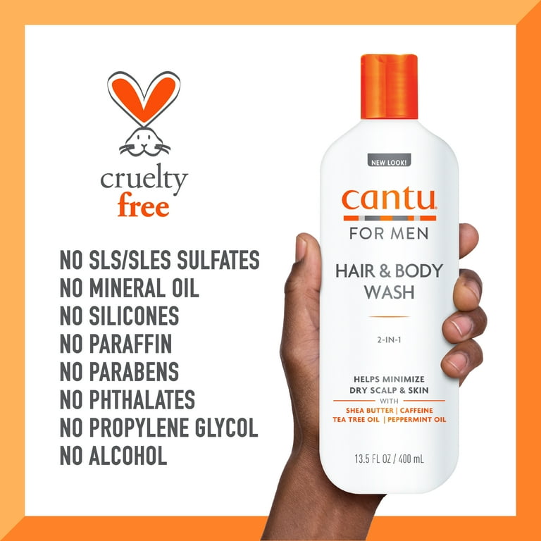 CANTU Mens 2 In 1 Hair & Body Wash (13.5oz) CANTU Mens 2 In 1 Hair & Body Wash (13.5oz)