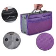 thumbnail image 4 of Vercord Purse Organizer Insert for Handbags Bag Organizers Inside Tote Pocketbook Women Nurse Nylon 13 Pockets Purple Medium, 4 of 5