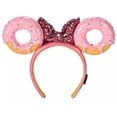 thumbnail image 3 of Disney Parks Minnie Mouse Donut Ears Headband Adults Disney Eats New With Tag, 3 of 3
