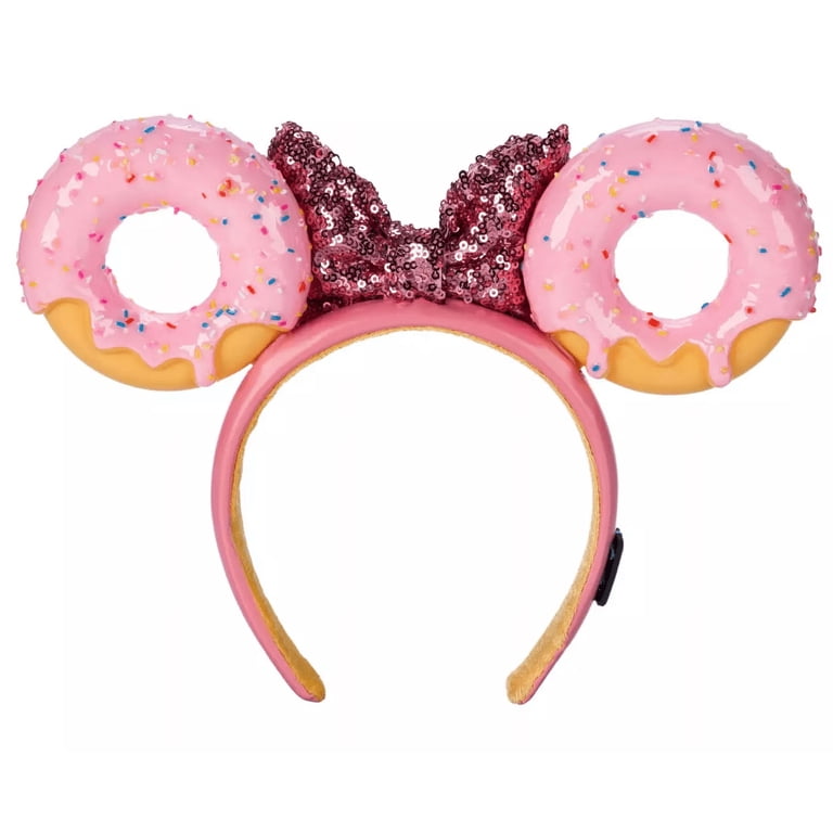 Disney Parks Minnie Mouse Donut Ears Headband Adults Disney  display picture 2
