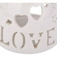 thumbnail image 4 of Calentador de cera de cerámica, diseño de amor, quemadores de fusión de cera, difusores de velas para decoración del hogar y dormitorio, regalos, 4 of 5