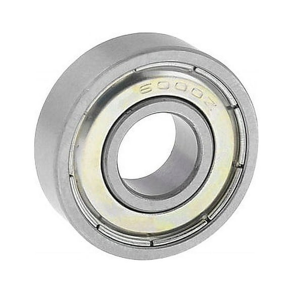 PAMINGONO 10Ud Rodamientos De Bolas Radiales Cerrados Para Eléctricos Color Plata