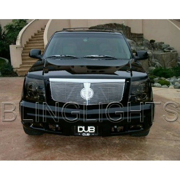 2002 2003 2004 2005 2006 Cadillac Escalade Tint Protection Film For Smoked Headlamps Headlights Walmart Com Walmart Com