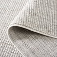 thumbnail image 5 of SAFAVIEH Martha Stewart Serenity Tobon Solid Area Rug, Grey/Ivory, 5'3" x 7'6", 5 of 10