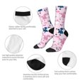 thumbnail image 4 of Balery Cartoon Poodle Dog Calcetas Largas con Estampado para Hombre y Mujer – Suaves y Transpirables, Talla Única (US 5-11), 4 of 6