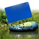 thumbnail image 1 of Parche de reparación de botes inflables, herramienta de reparación de parches de reparación de PVC para botes inflables Azul Cola parches de kayak, 1 of 8