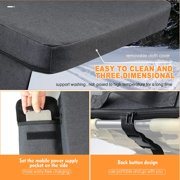 Heated Stadium Seat Cushion Portable Heated Stadium Seats Cordless Rechargeable Stadium Seat Pad 149F USB Battery Heated Bleacher Cushion Portable Heating Pad With Straps for Outdoor Sports, Camping,