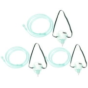 3 Sets of Oxygen Masks Respiratory Mask Elastic Breathing Mask Breathing Oxygen Mask