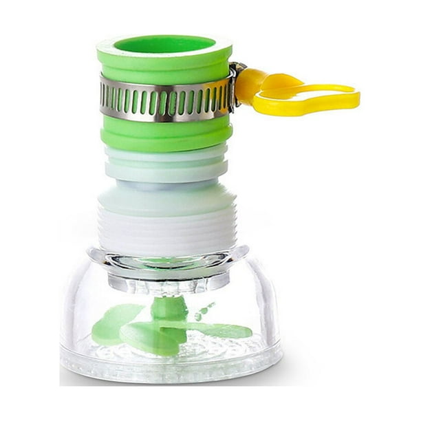 Bewildely Grifo de fregadero de 360 grados para ahorro de agua, extensor de grifo de baño, adaptador de difusor Flexible de cocina Type3 NO3