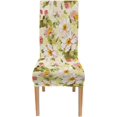 thumbnail image 2 of Chair Covers for Dining Room Set of 4,Stretch Kitchen Chair Slipcover 4 Pieces, Vintage Flowers Dining Chair Cover 4 Pack, Washable and Removable, 2 of 5