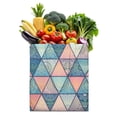 thumbnail image 1 of Sac de Courses Tribal en Toile Boho Chic – Sac Réutilisable Style Encre, 1 of 6
