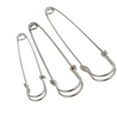 thumbnail image 3 of GUOOL 8 Pcs Épingles en Acier Inoxydable pour Couvertures Jupes 5.5cm-10cm, 3 of 9