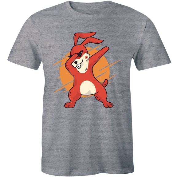 Bunny Rabbit Dabbing Funny Dancing Move Hip-Hop For Men Gift T-Shirt