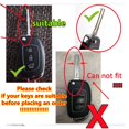 thumbnail image 4 of Funda para llave de coche con cubierta completa para Hyundai Creta Tucson Santa Fe Elantra Sonata i10 i20 i30 i40 i25 ix35 Accesorios, 4 of 5