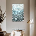 thumbnail image 3 of Elephant Stock Deeper Blue Wall Art - Vertical Multi Panel Canvas - Living Room Wall Decor - Animal Multi Panel - Blue And White Decor By Norman Wyatt Jr. - 36" x 57", 3 of 8