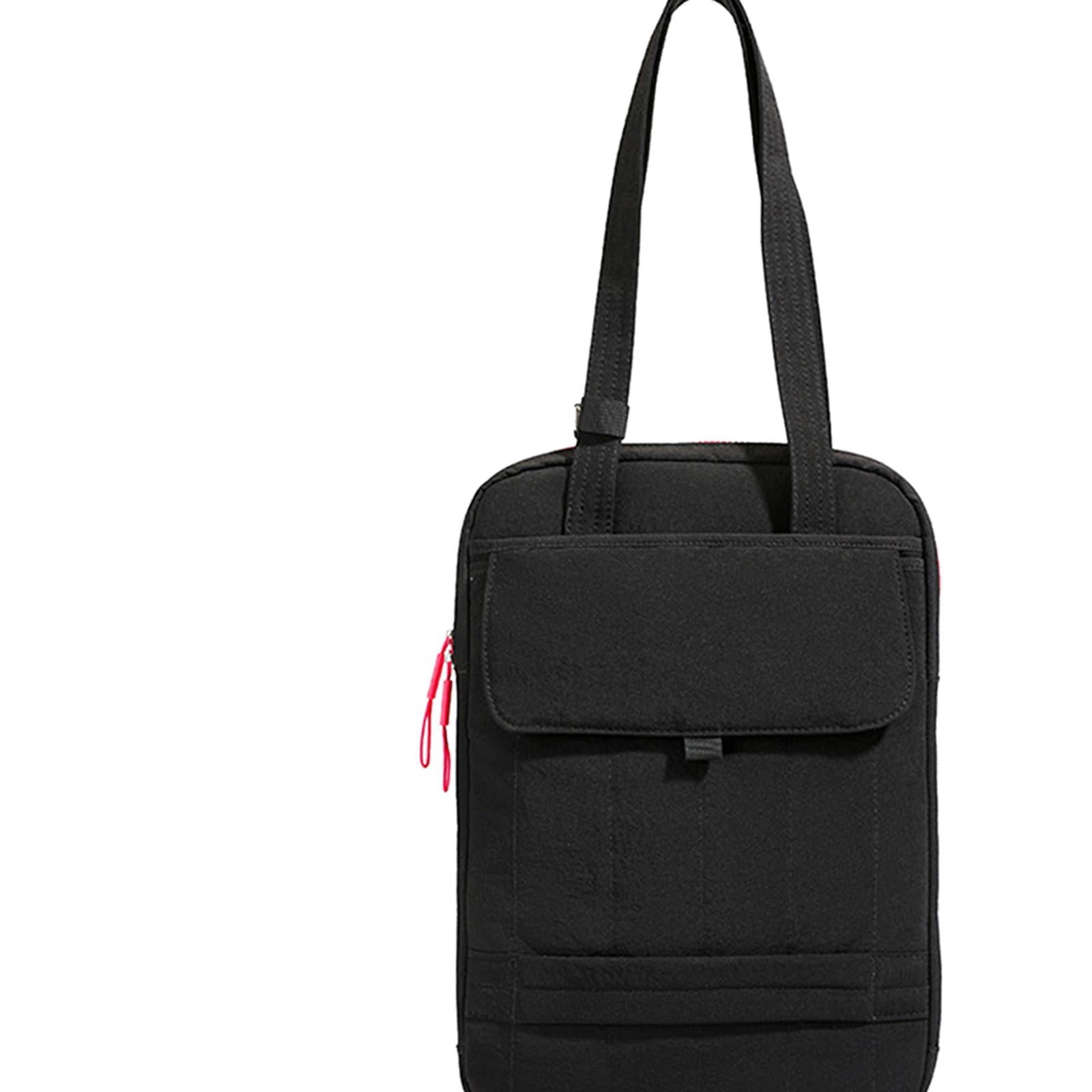 Laptop Shoulder Bag Tote Handbag Waterproof Taffeta Velvet Large Capacity for Office and Business Professionals