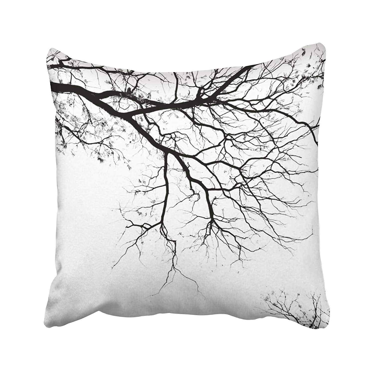 Artjia Black Silhouette Bare Tree Branches On Pale White Creepy Crown Evil Fall Abstract Pillowcase Pillow Cushion Cover x Inches Walmart Com Walmart Com Artjia Black Silhouette Bare Tree Branches On Pale White Creepy Crown Evil Fall Abstract Pillowcase Pillow Cushion Cover x Inches Walmart Com Walmart Com