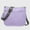 Purple, variant on Aueoeo Vegan Leather Crossbody Bags for Women, Crossbody Purse with Strap Zipped Handbag Shoulder Bag