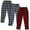 Assorted C, variant on Different Touch BIG & TALL Men Pajama Lounge 100% Cotton Pants Bottoms