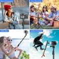thumbnail image 2 of Trépied de Téléphone 62 Pouces Perche à Selfie Support Extensible avec Télécommande Sans Fil et Support de Téléphone pour iPhone Android, 2 of 6