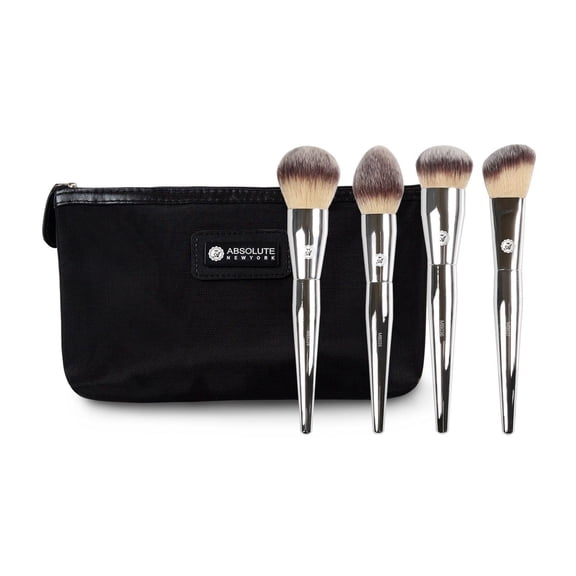 Silver Face Brush Set