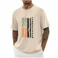 thumbnail image 1 of Camisetas de Manga Larga para Hombre Algodón Impresión Cuello Redondo Blusas de Moda Casual, 1 of 3