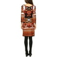 thumbnail image 5 of Women's Revolution Printed Bell Sleeve Dress, 5 of 7