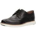 thumbnail image 6 of Cole Haan Grand Tour Wing Oxford Black Leather/White Lace Up Cutout Sneakers (Black Leather/White, 7), 6 of 6