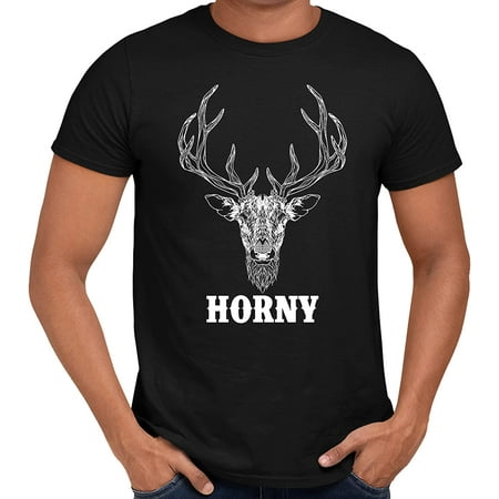 

ChristmasTshirtVintageHornyReindeerNaughtyXmasPajamasGiftT-ShirtforMenWomen