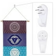 thumbnail image 6 of 2pcs Moon Phase Tapestry Wall Hanging - 12.8" x 51.2" Moon Stars Vertical Tapestry for Men Women Moon Phases Wall Art Small Long Tapestry for Bedroom, Living Room Decor (G), 6 of 11