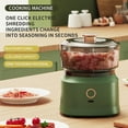 thumbnail image 5 of Electric garlic mincer meat grinder USB rechargeable vegetable onion chopper small electric food processor, 5 of 5