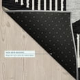 thumbnail image 6 of Addison Rugs Chantille Indoor/Outdoor Transitional Geometric Black Machine Washable Rectangle Rug, 10' x 14', 6 of 8
