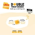 thumbnail image 2 of Ultra Chewy Double Treat Bone Chicken Flavor Treat for Dogs, 24 Unit Box, 2 of 7