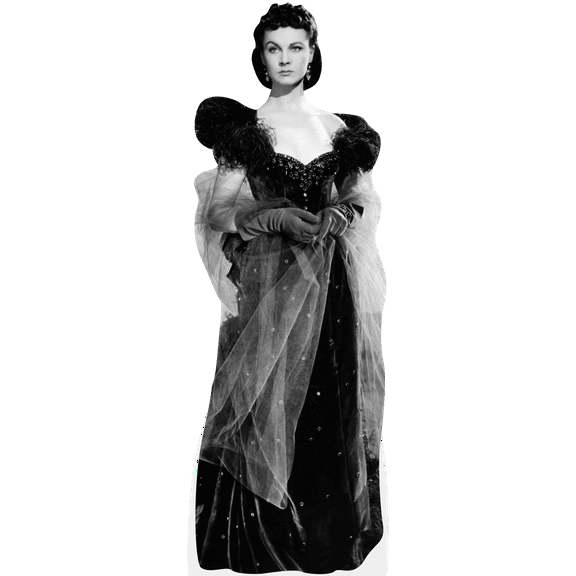 Vivien Leigh (BW) Lifesize Cardboard Cutout Standee