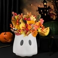thumbnail image 2 of Ghost Planter, 5.9" Cutest Ghost Bucket, Funny Flower Ghost Vase, Paper Mache Halloween Treat Buckets, Ghost Candy Bucket, Halloween Ghost Bucket for Indoor Home Office, 2 of 7