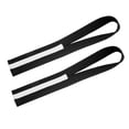 thumbnail image 2 of 2Pcs Lifting Wrist Straps Canvas Anti Slip Enhance Strength Wound Form Weight Lifting Straps Black, 2 of 14