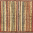 thumbnail image 1 of Ahgly Company Indoor Square Abstract Metallic Gold Abstract Area Rugs, 4' Square, 1 of 6
