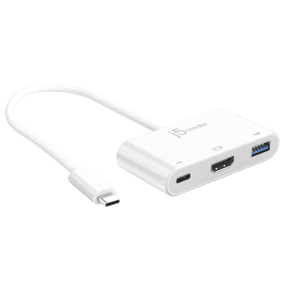 j5create USB-C to HDMI & USB 3.0 with Power Delivery, JCA379