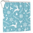 thumbnail image 2 of XMXT Waterproof Shower Curtain Liner with Iron Hooks, Flat Darting Moose Shower Curtains for Bathroom Decor Accessories, 72 x 72 inches, 2 of 8