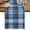 Blue, Navy, White, variant on Gray Black Buffalo Plaid Short Table Runner 36 Inches Long,White Farmhouse Modern Striped Cotton Linen Table Runners Dresser Scarves,Fabric Tabletop Scarf Furniture Cover for Dinner Party 13"x36"