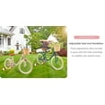 thumbnail image 4 of 18 Inch Kids Bike with Removable Training Wheels, Adjustable Seat, Steel Frame & Dual Brake, Kids Bicycle for 6-10 Years Old Toddler Girls Boys, 4 of 9