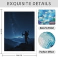 thumbnail image 3 of Diamond Art Kits for Adults - 5d Astral Archer Overlooking Mountains Diamond Painting for Adults, Diamond Art for Adults Beginners, Diamond Painting Kits for Adults for Home Wall Decor, 3 of 7