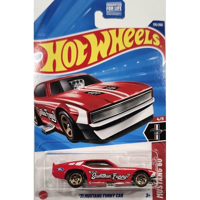 Auto de juguete de metal fundido a presión Hot Wheels '71 Mustang Funny Car